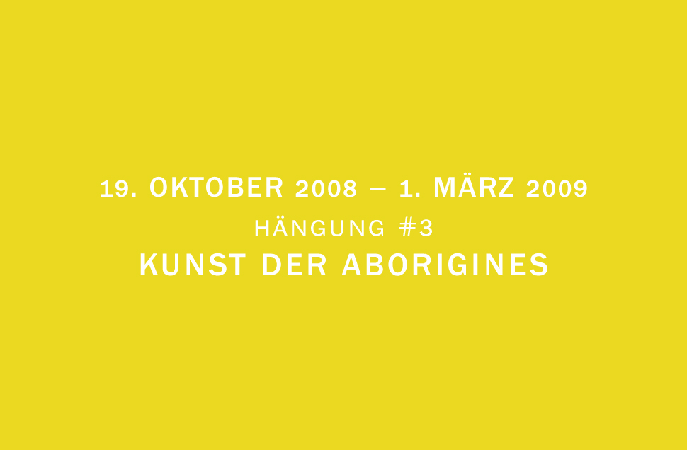 Kunstwerk - Sammlung Klein - Nussdorf - Museum - Kunst - Art - Baden-Württemberg - Hängung #3 - Kunst der Aborigines - Aboriginal Art