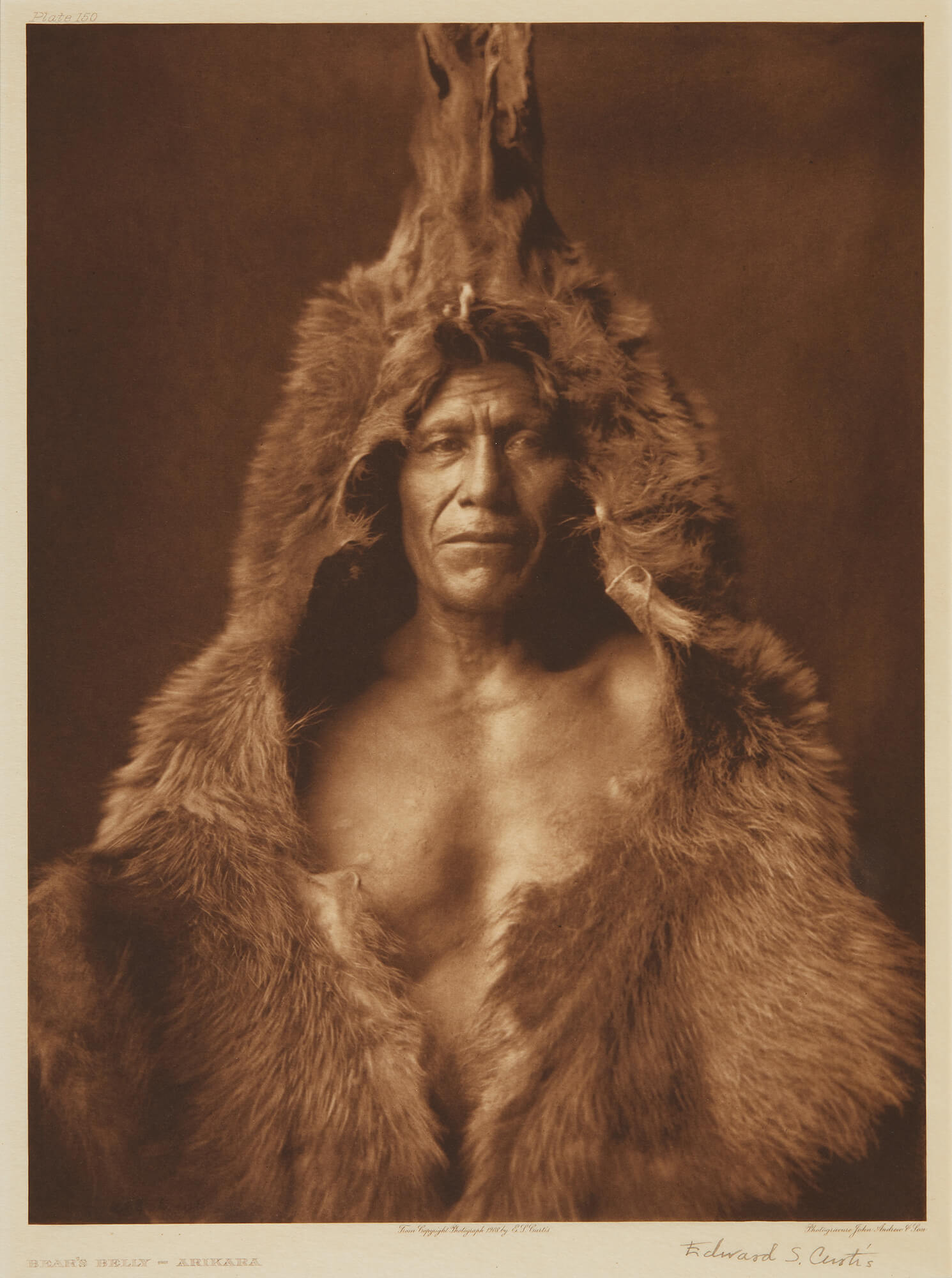 Edward S. Curtis - Bears Belly